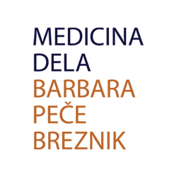 Logo podjetja Medicina Dela Barbara Peče Breznik — stranka OMREZI.SE.